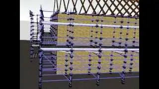 Scaffold Design 3D Kwikstage Design - residential house by jaztekdesign.com