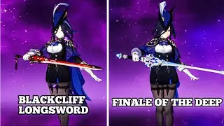 BLACKCLIFF LONGSWORD VS FINALE OF THE DEEP | CLORINDE F2P BUILD