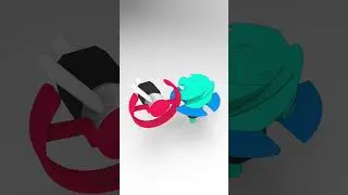 Spatial Geneva Mechanism #design #mechanic #tecnology #engineering #solidworks #cad