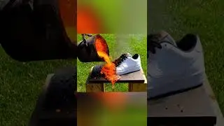 Lava vs Normal Shoes &ndash; Extreme Destruction Test! 🔥👟