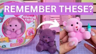 Unboxing a COCCOLOTTI bear toy 🧸💗 + comparison with VINTAGE vers. (demo & review)