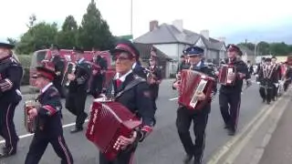 Lisnaskea Accordion Band @ County Fermanaghs Black Saturday 2015 (4)