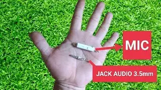Cara Membuat mic dari Headset bekas
