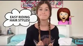 Easy Riding Hair Styles!