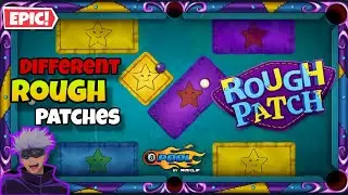 ROUGH PATCH IN 8 BALL POOL 💕 ALL DIFFERENT TYPES OF ROUGH PATCHES 💝 8 BALL POOL 💯