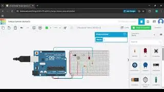 Circuit design lampu taman otomatis   Tinkercad   Google Chrome 2026 01 12 14 44 28