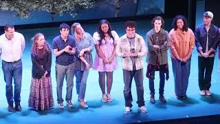 Dear Evan Hansen Curtain Call - Liverpool Empire - 15th November 2024 (Sonny Monaghan As Evan)
