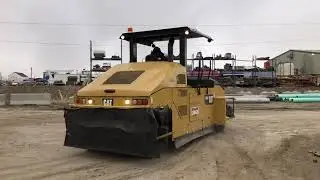 LOT 155 - CATERPILLAR (2016) CW 34 PNEUMATIC TIRE ROLLER COMPACTOR