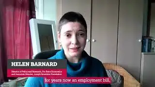Government need to introduce a new Employment Bill | Helen Barnard | Work Matters 2022