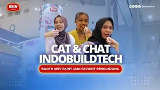 VOX POP - Booth SEIV Paint Jadi Favorit! Pengunjung Coba Decorative Painting di Indobuildtech 2025