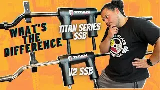 What's the difference? Titan Fitness Safety Squat Bar Comparison (USA vs Import)