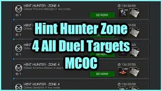Hint Hunter Zone 4 Duel Targets | MCOC