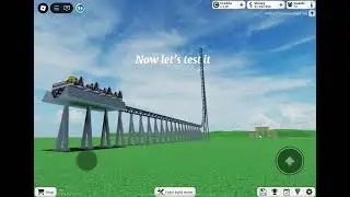 How to make an Intamin Launched Free Fall coaster in Theme Park Tycoon 2
