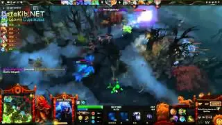 Dendi Night Stalker - Fast Push(Фаст пуш) и его команда STREAM 24.11.2014