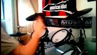 Muse - can't take my eyes off you drum cover