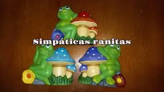 PINTA UNAS SIMPÁTICAS RANITAS