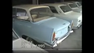 Auto-Stock, Ingolstadt, Januar 1995