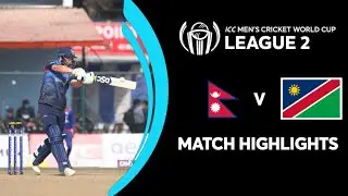 Nepal v Namibia | Match Highlights | CWC League 2