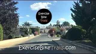 ExerciseBike Trail in Dordogne - The Vignobles of Monbazillac 34 min