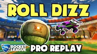 Roll Dizz Pro Ranked 2v2 POV #12 - Rocket League Replays