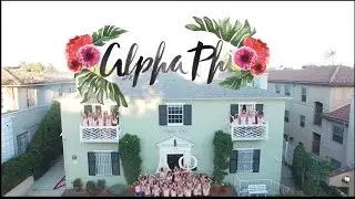 UCLA Alpha Phi Recruitment Video 2016