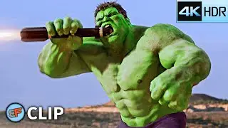 Hulk vs Helicopters - Hulk Smash Scene | Hulk (2003) 4K HDR Movie Clip