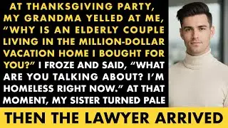 At Thanksgiving Party, My Grandma Yelled At Me, “Why Is An Elderly Couple Living In The Million…