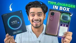 vivo V50 Elite Edition Unboxing ⚡️ First time TWS in the box 🤩