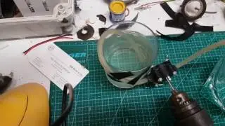 3D printed external gear pump in action