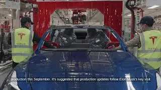 Tesla's Shanghai Plant Fine-Tunes Revamped Model 3 Production Line