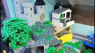 Lego City Update #43 Castle Cliff and Scenery Work