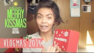 #MERRYKISSMAS VOXBOX UNBOXING - VLOGMAS 2014