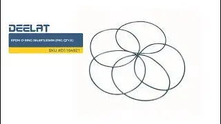 EPDM O-Ring 164.69*3.53mm (Pkg Qty.5)     SKU #D1164921