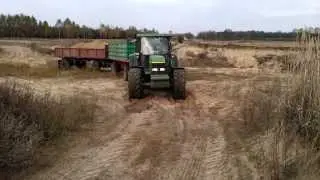 John Deere 6810 + 2x HL 8011