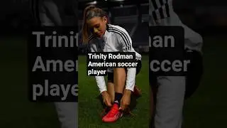 Trinity Rodman American soccer player #shorts