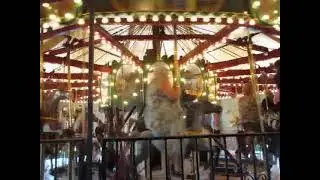 Riders on the Ferry County Fair Carousel