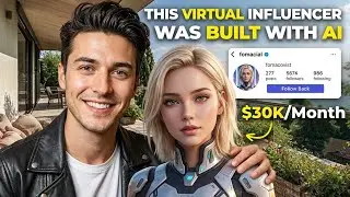 How to Create Virtual Influencers (Consistent Face & Outfits) with AI