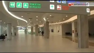 TG 23.02.15 Nuova ala est all'aeroporto di Bari, con sei gate per l'accesso diretto