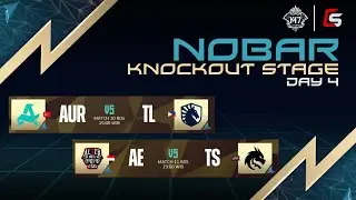 🔴NOBAR M7 KNOCKOUT STAGE Day 4 #MLBBCreator #charlesstudios