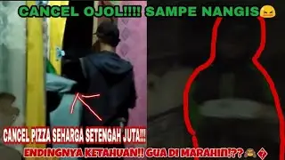 PRANK EXTREAME !! CANCEL OJEK ONLINE || SAMPE DI TAMPAR!?