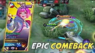 KAGURA MOST DANGEROUS BUILD & COMBO | EPIC COMEBACK | KAGURA ONE HIT BUILD SEASON23 | MOBILE LEGENDS