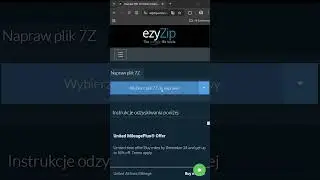 📦 Как бесплатно восстановить поврежденные файлы 7Z онлайн | Без установки программного обеспечения