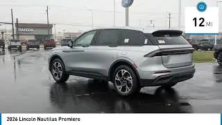 2026 Lincoln Nautilus Tiffin Fremont Upper Sandusky Bucyrus Clyde OH X26309