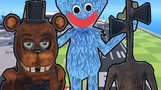 HUGGY WUGGY VS URSULETUL DIN FNAF VS SIREN HEAD