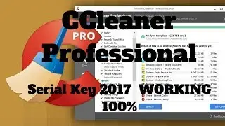 CCleaner Professional Serial Key 2017  WORKING 100%