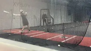 BP/ hitting off the machine 