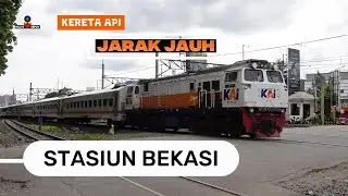 Spot Favourite Hunting Kereta Api || JPL 78 Stasiun Bekasi yang tidak pernah sepi.