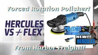 Forced Rotation Dual Action Polisher You Can Buy Locally: Hercules From Harbor Freight!!