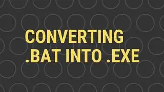 How To Convert .bat To .exe In Hindi By Desi Programmer | Creating .exe From .bat In Simplest Way.