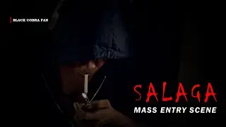 Salaga Mass Entry Scene | Salaga Movie Status | Duniya Vijay Mass Status | #duniyavijay | #salaga